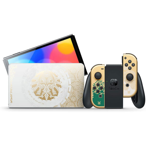 Nintendo Switch OLED Model Console - Legend of Zelda: Tears of the Kingdom Edition - Image 2