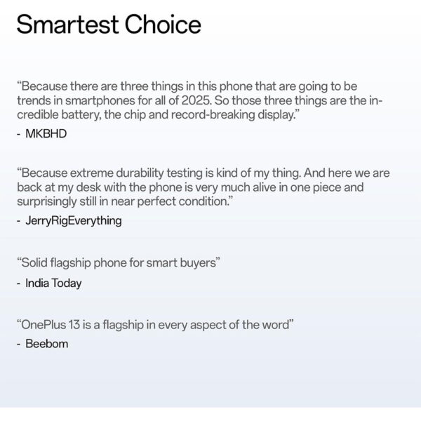 OnePlus 13 Smarter with OnePlus AI, 24GB + 1TB Storage - Indian Version - Image 9