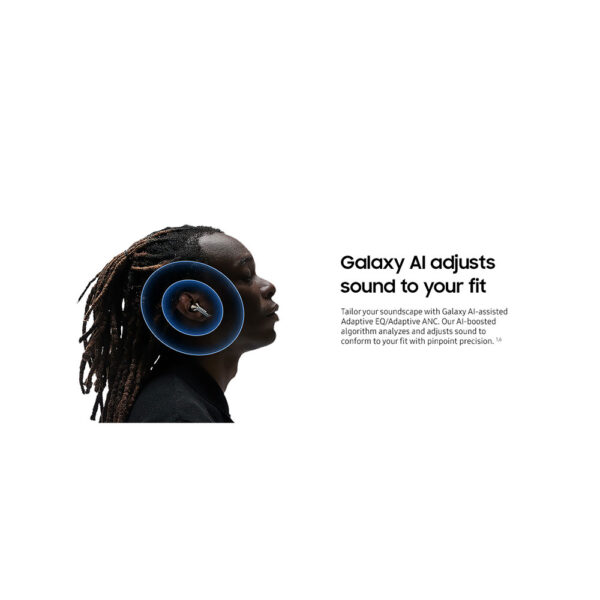 Samsung Galaxy Buds3 Pro, Colour White, Bluetooth, Wireless with Adaptive: Noise Control, Hi-Fi Sound, 360 Audio - UAE Version - Image 6