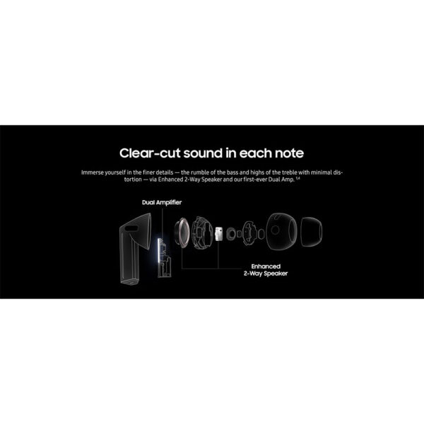 Samsung Galaxy Buds3, Colour Silver, Bluetooth, Wireless with Adaptive: EQ/ANC, Hi-Fi Sound, 360 Audio - UAE Version - Image 4