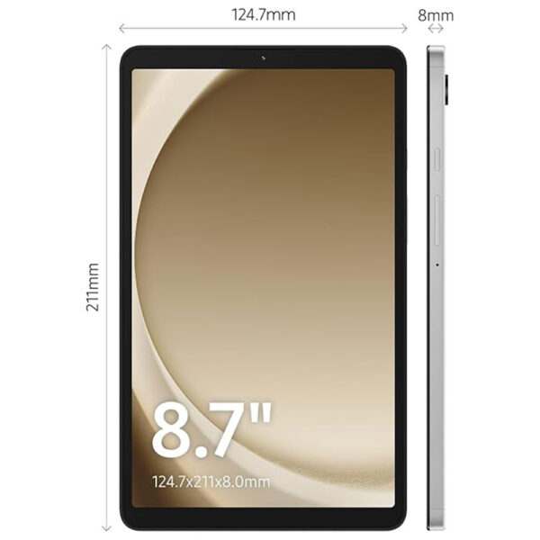 Samsung Galaxy Tab A9 LTE Android Tablet, 4GB+64GB Storage, Colour Graphite - UAE Version - Image 3