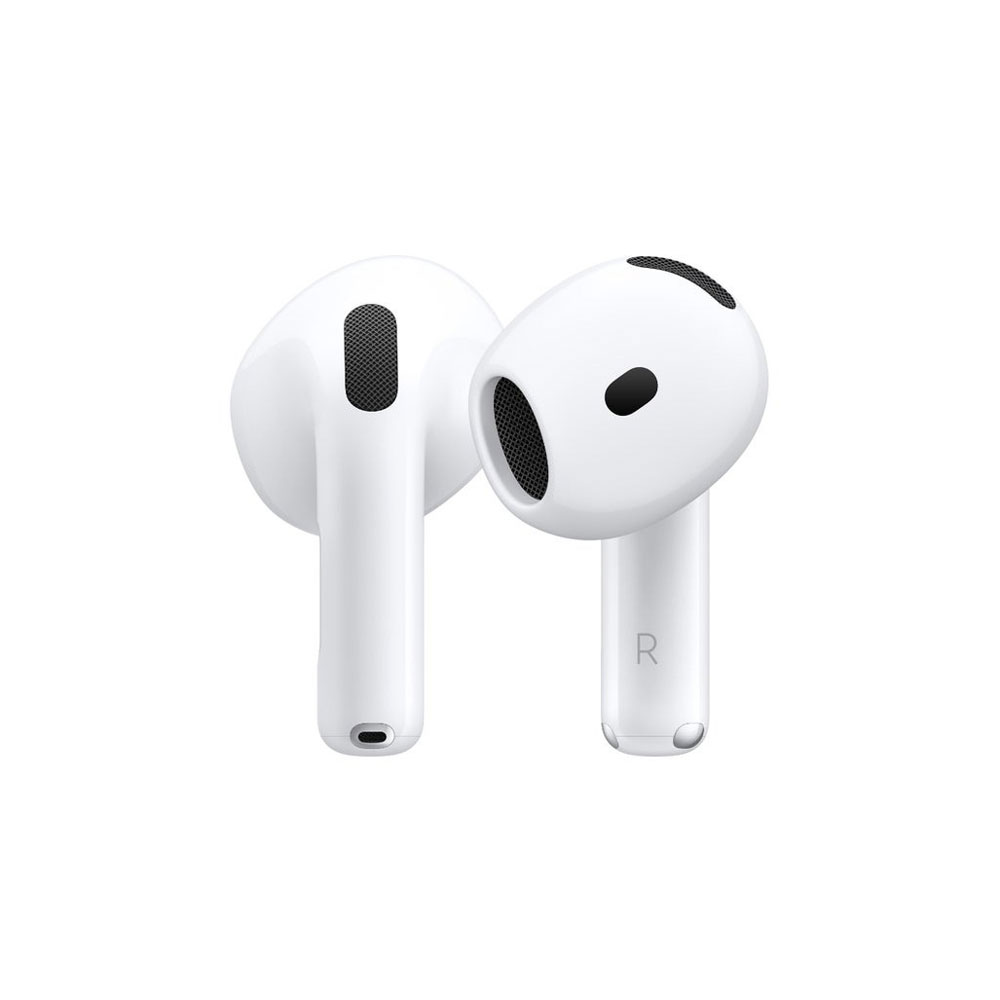 AirPods 4 ANC Wireless Earbuds, Bluetooth Headphones, with Active Noise Cancellation, Adaptive Audio, Transparency Mode, Personalized Spatial Audio, USB-C Charging Case, Wireless Charging, H2 Chip White