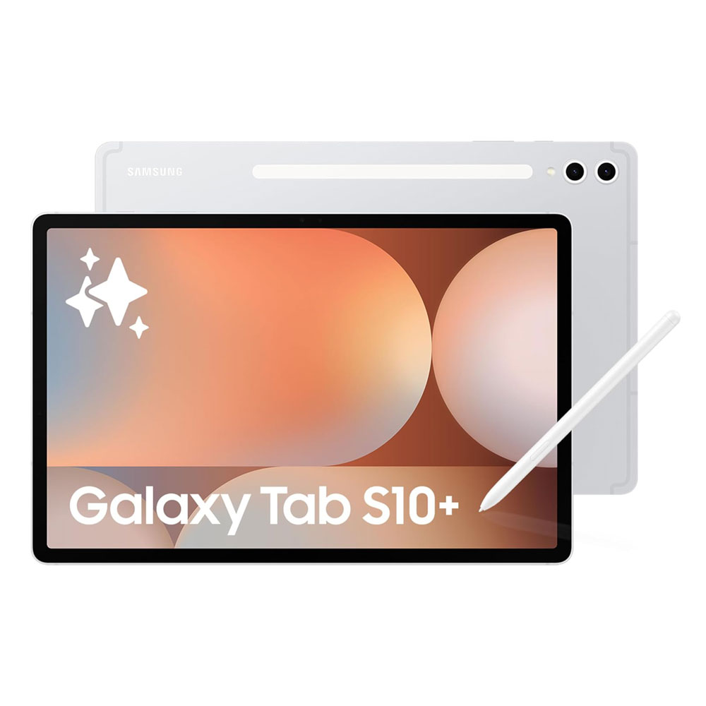 Samsung Galaxy Tab S10+ WIFI, 12GB RAM, 256GB Storage, S Pen Included, Platinum Silver (UAE Version)